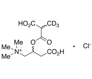 Methylmalonyl DL-Carnitine-d3 Chloride (Mixture of Diastereomers) - chemical structure image