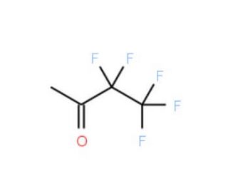 Methylpentafluoroethyl ketone (CAS 374-41-4) - chemical structure image