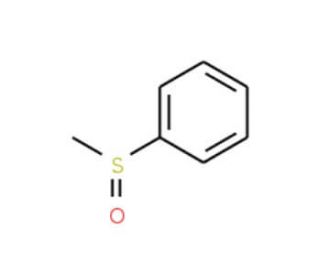 Methylphenyl sulphoxide (CAS 1193-82-4) - chemical structure image