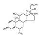 Methylprednisolone (CAS 83-43-2) - chemical structure image