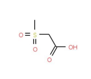 Methylsulfonylacetic acid (CAS 2516-97-4) - chemical structure image