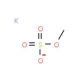Methylsulfuric Acid Potassium Salt (CAS 562-54-9) - chemical structure image