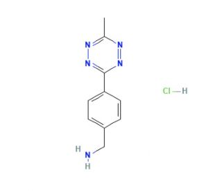 Methyltetrazine-Amine hydrochloride (CAS 1345955-28-3) - chemical structure image