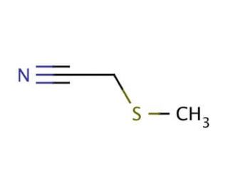 (Methylthio)acetonitrile (CAS 35120-10-6) - chemical structure image