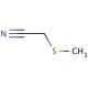 (Methylthio)acetonitrile (CAS 35120-10-6) - chemical structure image