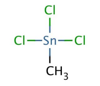 Methyltin trichloride (CAS 993-16-8) - chemical structure image