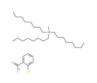 Methyltrioctylammonium thiosalicylate (CAS 1027004-61-0) - chemical structure image