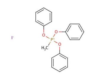 Methyltriphenoxyphosphonium Iodide (CAS 17579-99-6) - chemical structure image