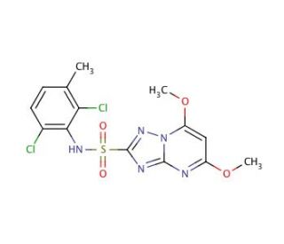 Metosulam (CAS 139528-85-1) - chemical structure image