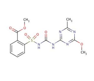 Metsulfuron-methyl (CAS 74223-64-6) - chemical structure image