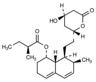 Mevastatin (Compactin) (CAS 73573-88-3) - chemical structure image