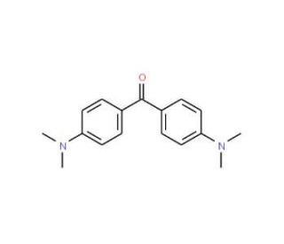 Michler&prime;s ketone (CAS 90-94-8) - chemical structure image