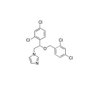 Miconazole (CAS 22916-47-8) - chemical structure image