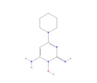 Minoxidil (U-10858) (CAS 38304-91-5) - chemical structure image