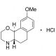 (−)-3,4,4a,5,6,10b-Hexahydro-9-methoxy-2H-naphtho[1,2-b][1,4]oxazin, HCl - chemical structure image