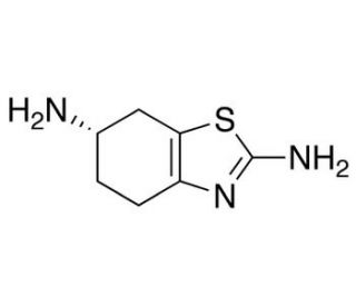 (&minus;)-(6S)-2,6-Diamino-4,5,6,7-tetrahydrobenzothiazole (CAS 106092-09-5) - chemical structure image
