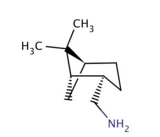 (&minus;)-cis-Myrtanylamine (CAS 38235-68-6) - chemical structure image