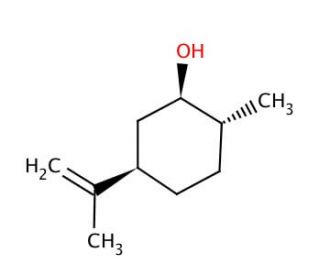 (&minus;)-Dihydrocarveol (CAS 20549-47-7) - chemical structure image