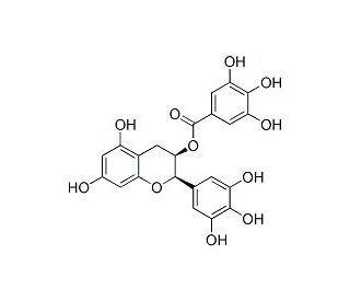(&minus;)-Epigallocatechin Gallate (CAS 989-51-5) - chemical structure image