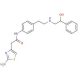 Mirabegron (CAS 223673-61-8) - chemical structure image