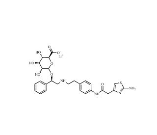 Mirabegron M11 Lithium Salt - chemical structure image