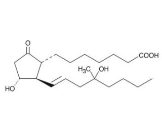 Misoprostol (free acid) (CAS 112137-89-0) - chemical structure image