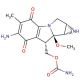 Mitomycin C (CAS 50-07-7) - chemical structure image