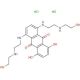 Mitoxantrone Dihydrochloride (CAS 70476-82-3) - chemical structure image