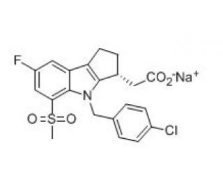 MK 0524 sodium salt (CAS 572874-50-1) - chemical structure image