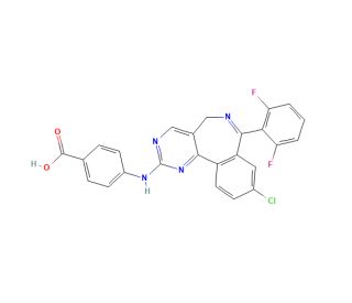 MLN 8054 (CAS 869363-13-3) - chemical structure image
