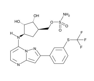 MLN7243 (CAS 1450833-55-2) - chemical structure image