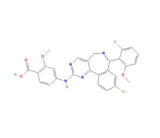 MLN8237 (CAS 1028486-01-2) - chemical structure image