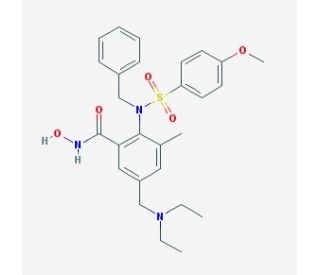 MMP-9 Inhibitor I (CAS 1177749-58-4) - chemical structure image