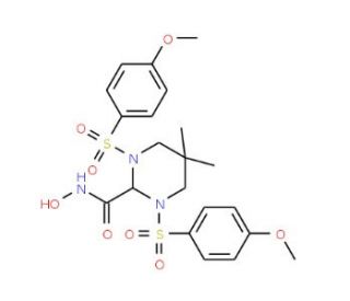 MMP Inhibitor II (CAS 203915-59-7) - chemical structure image