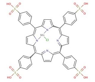 Mn(III) meso-Tetra(4-sulfonatophenyl)porphine chloride (CAS 221176-50-7) - chemical structure image