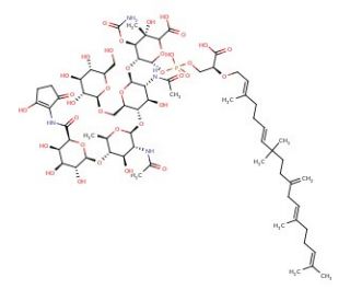 Moenomycin complex (CAS 11015-37-5) - chemical structure image