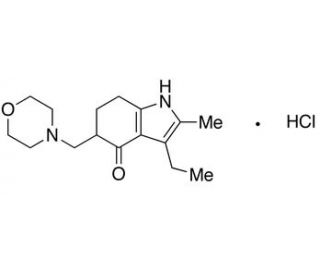 Molindone Hydrochloride (CAS 15622-65-8) - chemical structure image