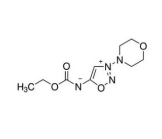 Molsidomine (CAS 25717-80-0) - chemical structure image