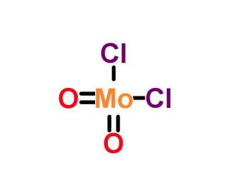 Molybdenum dichloride dioxide (CAS 13637-68-8) - chemical structure image