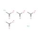 Molybdenum(II) acetate dimer (CAS 14221-06-8) - chemical structure image