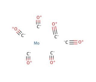 Molybdenumhexacarbonyl (CAS 13939-06-5) - chemical structure image
