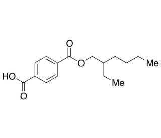 Mono(2-ethylhexyl) Terephthalate (CAS 155603-50-2) - chemical structure image