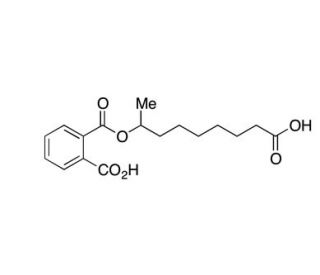Mono-carboxy-isooctyl Phthalate (CAS 898544-09-7) - chemical structure image