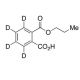 Monopropyl Phthalate-d4 (CAS 1795020-91-5) - chemical structure image
