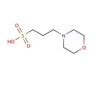 MOPS, Free Acid (CAS 1132-61-2) - chemical structure image