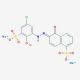 Mordant blue 9 (CAS 3624-68-8) - chemical structure image