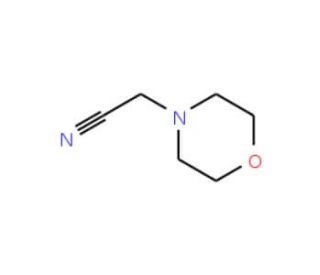 Morpholin-4-ylacetonitrile (CAS 5807-02-3) - chemical structure image
