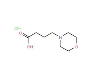 Morpholin-4-ylbutanoic acid hydrochloride - chemical structure image