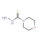 Morpholine-4-carbothiohydrazide (CAS 6499-15-6) - chemical structure image