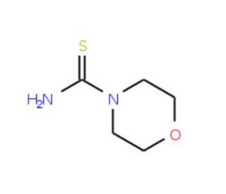 Morpholine-4-carbothioic acid amide (CAS 14294-10-1) - chemical structure image